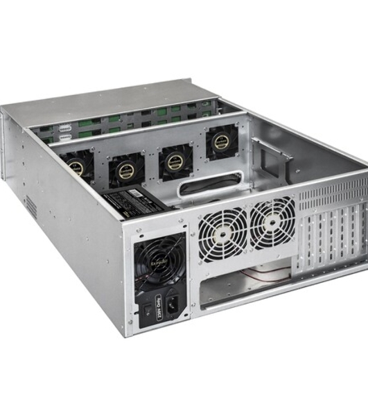 Серверный корпус ExeGate Pro 4U660-HS24 (RM 19', высота 4U, глубина 660, БП 700ADS, 24xHotSwap, USB)