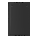 Шкаф телекоммуникационный 19' настенный 18U ExeGate EC-WM-18U.600.M.BLACK (19”, 18U, 600x600x901mm (ШхГхВ), передняя дверь металл, съемные боковые панели, пыле- и влагозащита IP23, черный RAL 9004), фото6
