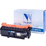 Картридж лазерный NVPrint совместимый HP CE401A Cyan для CLJ Color M551 (6000k), фото 1