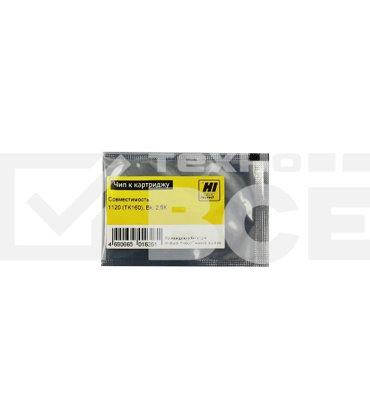 Чип Hi-Black к картриджу Kyocera FS-1120 (TK-160), Bk, 2,5K