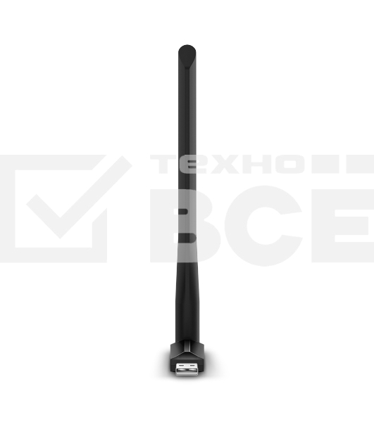 Беспроводный двухдиапазонный USB2.0 адаптер TP-Link Archer T2U Plus, 433Мбит/с + 200Мбит/с