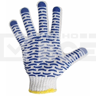 Перчатки Rexant х/б с нанесением ПВХ (