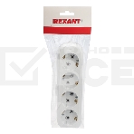Колодка 3 гнезда без заземления Rexant, фото3
