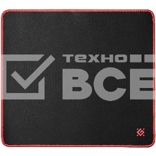 Игровой коврик DefenderBlack XXL 400x355x3 мм, ткань+резина