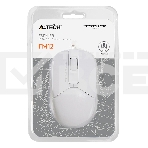 Мышь проводная A4Tech Fstyler FM12 белый, 1200 dpi, USB, кнопки - 3, фото11