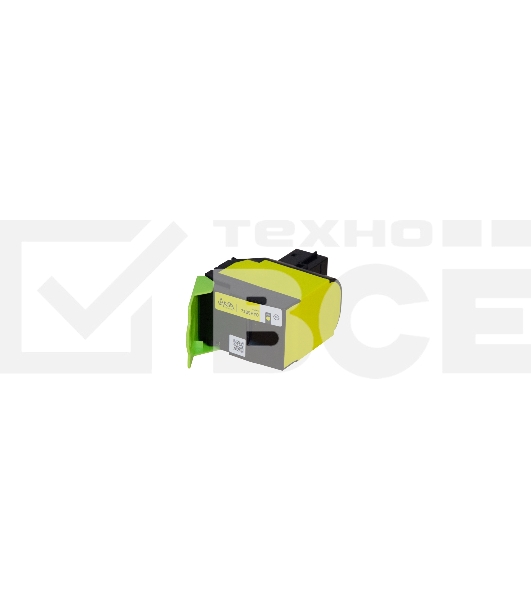 Картридж Sakura 71B5HY0 для Lexmark CS417dn/ CS517de/ CX417de/ CX517de, желтый, 3500 к.