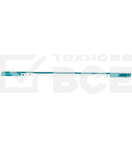 Лампа светодиодная Iek LLE-T8-18-230-40-G13 ECO T8 линейная 18Вт 230В 4000К G13 IEK (аналог люм.лампы 36Вт)