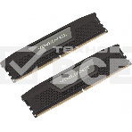Оперативная память Corsair Vengeance, DDR5, 32GB (2x16 GB), 5200 MHz, CL40, радиатор, чёрный, фото3