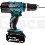 Дрель-шуруповерт Makita DHP453RFE, 18 В, 3 Ач, 42 Нм, щеточный, фото7