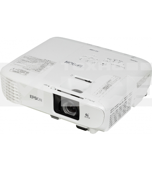 Проектор Epson EB-FH06 white (LCD, 1920×1080, 3500Lm, 16000:1, 2.7 kg) (V11H974040)