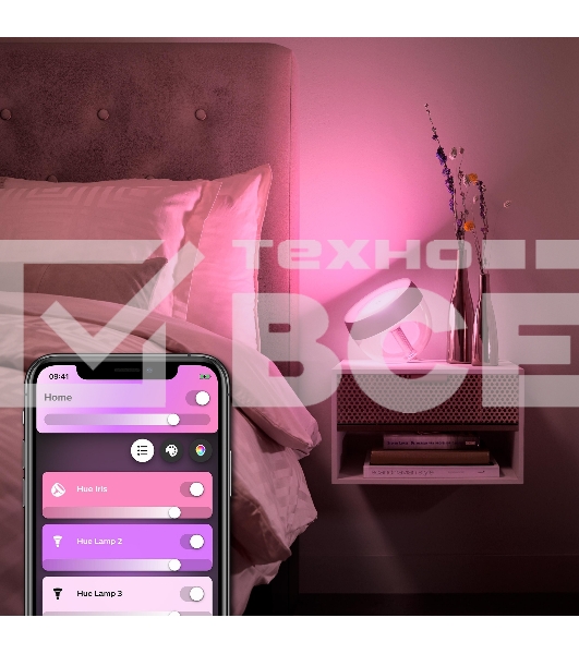 Умный светильник Philips Hue Светильник Hue Iris в розовом корпусе - лимитировання серия только Q4'20 Hue Iris gen4 EU/UK rose