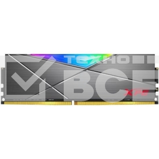 Оперативная память XPG Spectrix D50, DDR4, 32GB (1x32 GB), 3200 MHz, CL16, радиатор, RGB, серый