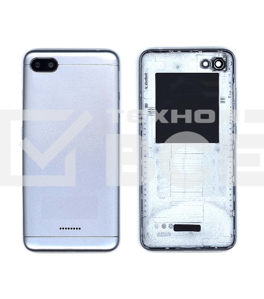 Задняя крышка для Xiaomi Redmi 6A серая