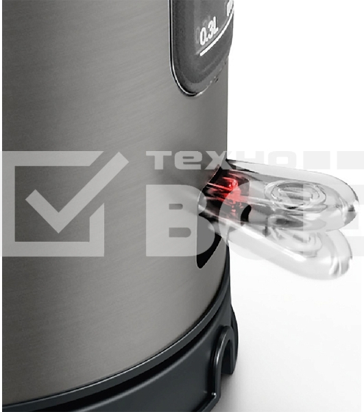 Чайник Bosch TWK5P475 Цвет: графитовый, 2400 Ватт, скрытый нагр.элемент, 1.7 л