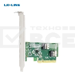 Адаптер для SSD PCIe x8 to Two SlimSAS SFF-8654 4i Adapter, фото3