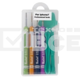 Набор инструментов 7 в 1 для разборки телефонов и планшетов Kaisi K-8117