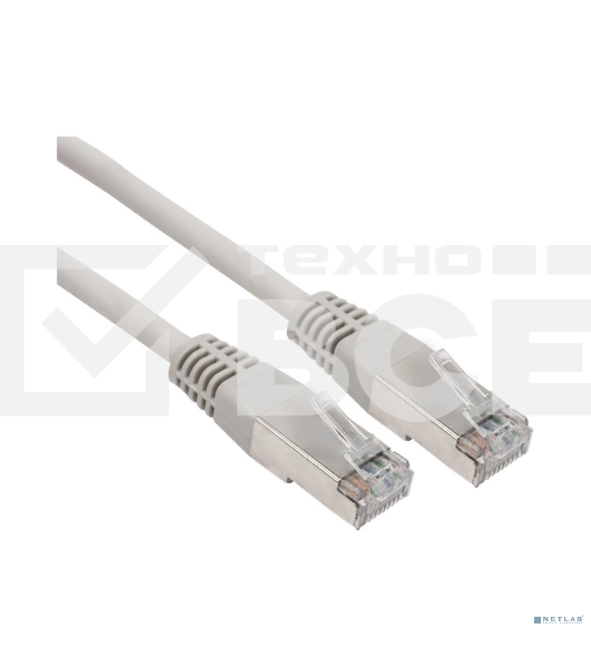 Rexant Пaтч-корд F/UTP, категория 6, RJ45-RJ45, экранированный, PVC серый, 1м