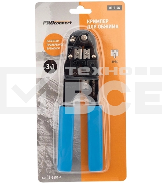 Кримпер PROconnect HT-210N для обжима 8P8C