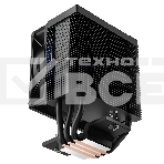 Кулер для процессора PCCooler R300 ARGB BK черный 92мм алюминий+медь 2200rpm 30db 4-pin 150W 133мм, фото10