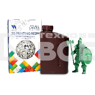 Фотополимерная смола NVPRINT Standard Resin Green для 3D печати;  1 кг/бут