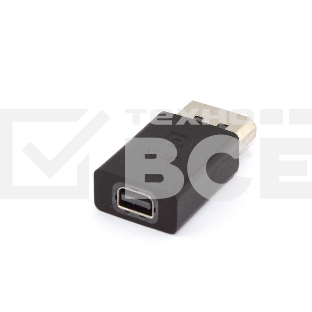 Удлинитель Displayport прямой папа на Mini Displayport мама
