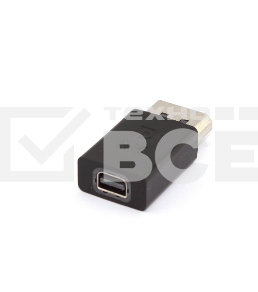 Удлинитель Displayport прямой папа на Mini Displayport мама