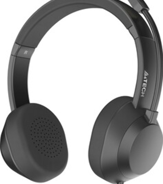 Гарнитура A4Tech Fstyler FH150U чёрный, проводная
