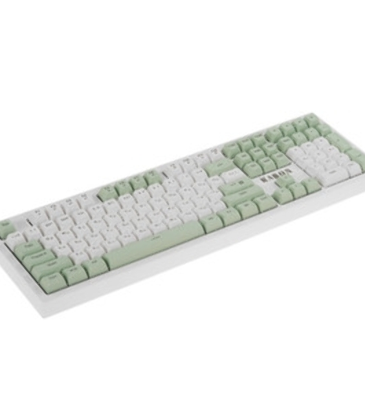 Клавиатура Defender Karon GK-129 проводная, USB Type-A, белый/зеленый