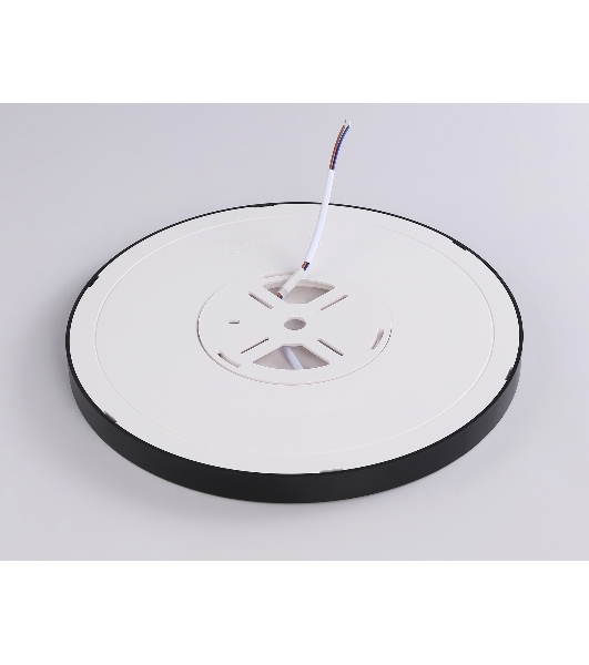 Светильник светодиодный ультратонкий Ambrella light FZ1906 BK черный IP54 26W 3000K-6500K CCT-переключатель D370*25 (Без ПДУ)
