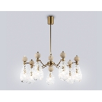 Люстра Ambrella light LH53287/7 BS/CL латунь/прозрачный E14*7 max 40W D815*900, фото8