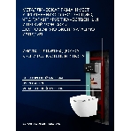 Комплект BAU 6 в 1: инсталляция BAU PRO, унитаз подвесной Rio Luxe 52*35, сиденье микролифт, кнопка смыва BAU Dream для инсталляции, черный матовый, фото12