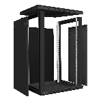 Шкаф телекоммуникационный 19' настенный 18U ExeGate EC-WM-18U.600.M.BLACK (19”, 18U, 600x600x901mm (ШхГхВ), передняя дверь металл, съемные боковые панели, пыле- и влагозащита IP23, черный RAL 9004), фото5