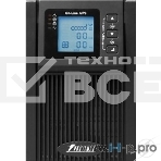 Источник бесперебойного питания PowerMan Online 1000 PLUS (1000ВА/800Вт, Online-Double conversion/LCD Display/USB/Software/RJ11/45,RS-232), фото7