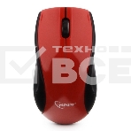 Мышь беспроводная Gembird MUSW-320-R красный, 1000 dpi, радиоканал, USB, кнопки - 3, фото5