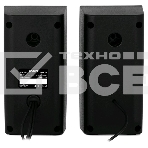 Колонки Sven 318 черный {USB-порт ПК, ноутбука или адаптер 5V DC}, фото4