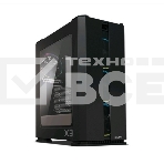 Компьютерный корпус ZALMAN X3, ATX, BLACK, WINDOW, 2x3.5