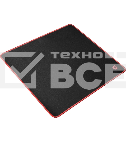Игровой коврик DefenderBlack XXL 400x355x3 мм, ткань+резина