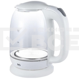 Чайник BQ KT1830G, 2200Вт, 1.7л, белый