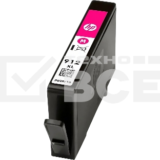 Картридж струйный HP 912XL 3YL82AE пурпурный (825 стр.) для HP OfficeJet 801x/802x