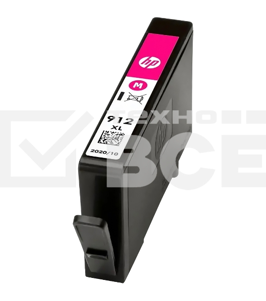 Картридж струйный HP 912XL 3YL82AE пурпурный (825 стр.) для HP OfficeJet 801x/802x