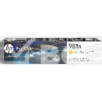Картридж струйный HP 981A желтый для HP Color PageWide Ent Flow MFP 586, 566 6000 стр, фото2