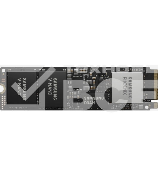 Накопитель SSD Samsung PM9A1 MZVL2512HCJQ-00B00, 512Gb, PCIe 4.0 x4, M.2 2280, NVMe, R/W 6900/5000