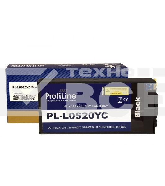 Струйный картридж L0S20YC (№976Y) для принтеров HP PageWide-Pro 552/577/P55250/P57750 с чернилами Black ProfiLine