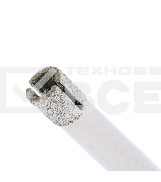 Сверло по стеклу и керамической плитке Сибртех 6 х 55 мм, цилиндр. хв