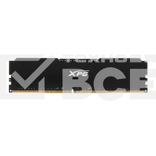 Оперативная память XPG Gammix D20, 16GB, DDR4, 3600MHz, CL18, UDIMM, с радиатором, черный