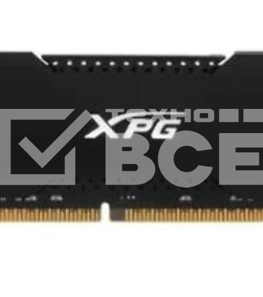 Оперативная память XPG Gammix D20, 16GB, DDR4, 3600MHz, CL18, UDIMM, с радиатором, черный