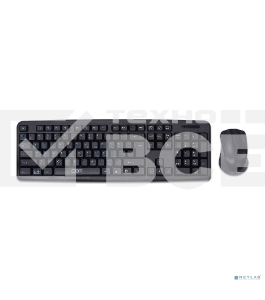 Комлект (клавиатура + мышь) CBR KB SET 710 проводной, USB, 104 клавиши, длина кабеля 1,8 м