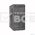 Компьютерный корпус Exegate EX283124RUS  Minitower ExeGate BAA-108 Black, mATX, <AAA450, 80mm>, 2*USB, Audio, фото3