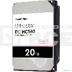 Жесткий диск Western Digital HDD  SATA 20Tb Ultrastar DC HC560 0F38785 7200 6Gb/s 512Mb 1 year ocs (analog WUH722020ALE6L4), фото2