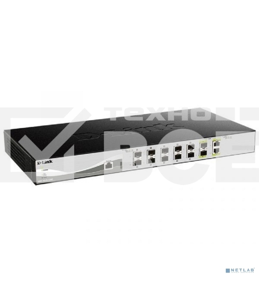 Настраиваемый L2+ коммутатор D-Link DXS-1210-12SC/B1A PROJ с 10 портами 10GBase-X SFP+ и 2 комбо?портами 10GBase-T/SFP+